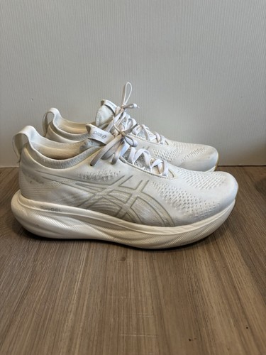 Asics gel nimbus all white - 25,